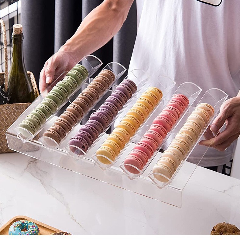 透明亚克力婚庆蛋糕饼干展示架马卡龙架云朵甜甜圈点心架冷餐摆台