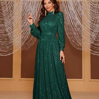 Evening dress sequin party women long dress
