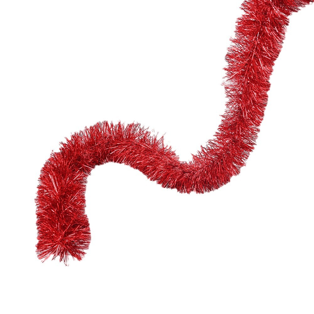 Comercio exterior transfronterizo Venta caliente 2 M rayas de lana esmerilada Navidad fiesta decoración rayas de colores celebración de la boda guirnalda