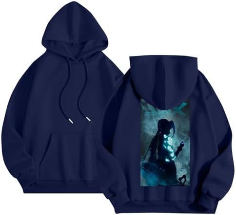 Hoodie for Men Women Arcane League of Legends Art Print Arca