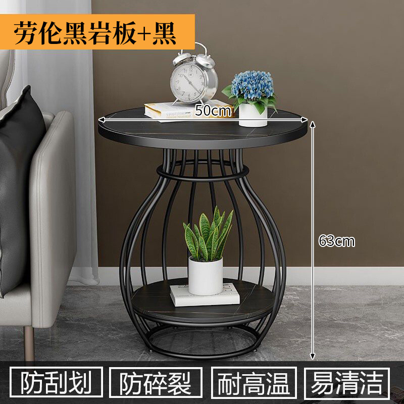 로렌 블랙 더블 레이어 블랙 프레임