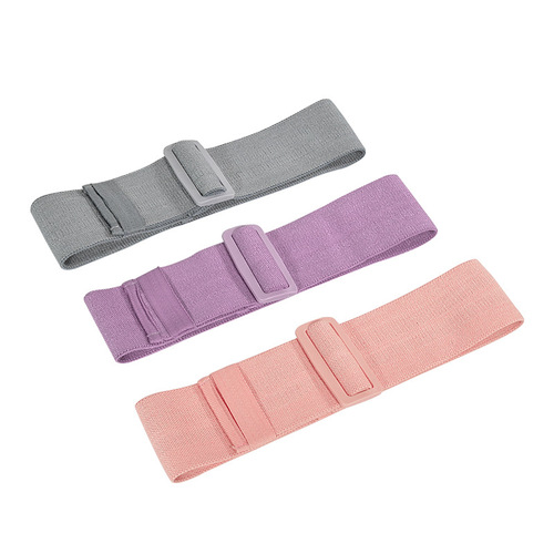 Adjustable hip circle elastic squat resistance band without curling sports training yoga leg fitness butt abuse artifact