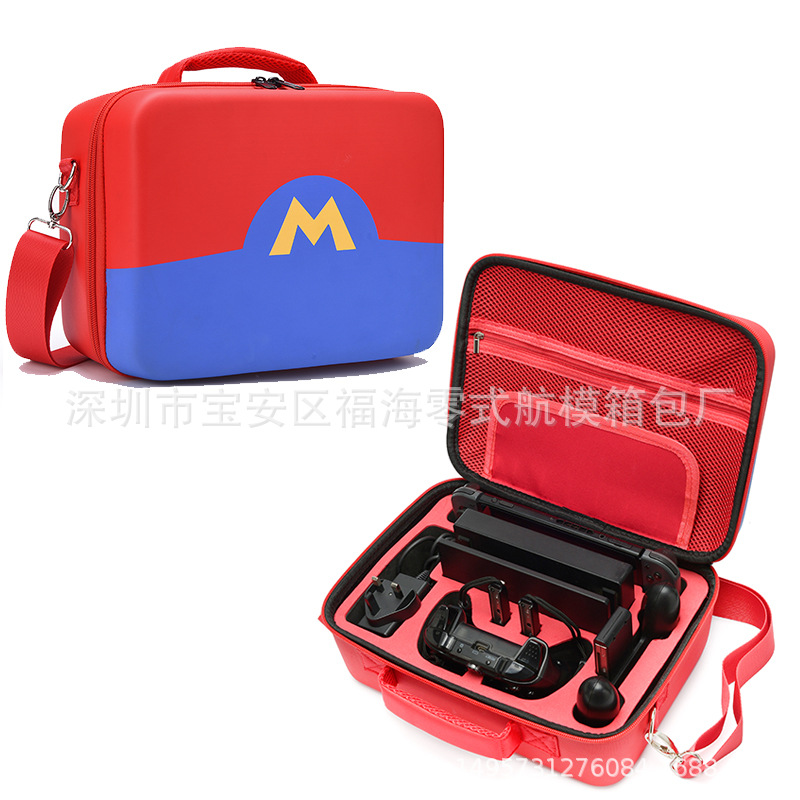 Super Mario NS Nintendo Switch bolsa de almacenamiento caja dura bolsa de protección caja de almacenamiento Switch accesorios de bolsa grande