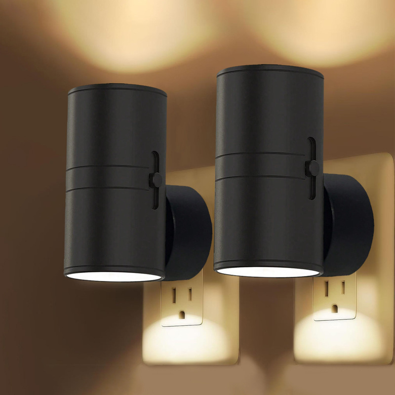 Amazon Cross-border Night Light Plug-in Plug-in Wall Light Control Induction Dimmable Night Light Corridor Bedroom Stairs Amazon Cross-border Night Light Plug-in Plug-in Wall Light Control Induction Dimmable Night Light Corridor Bedroom Stairs