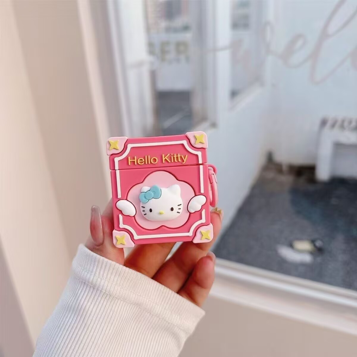 Fundas protectoras con diseño de dibujos animados para Apple AirPods 4, compatibles con auriculares de las generaciones pro1/2/3/4.