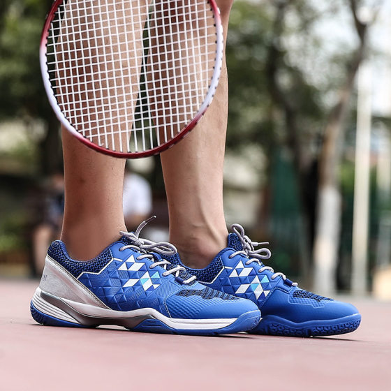 2022 New badminton shoes men's and women's training shoes couples sports shoes non-slip wear-resistant tennis shoes