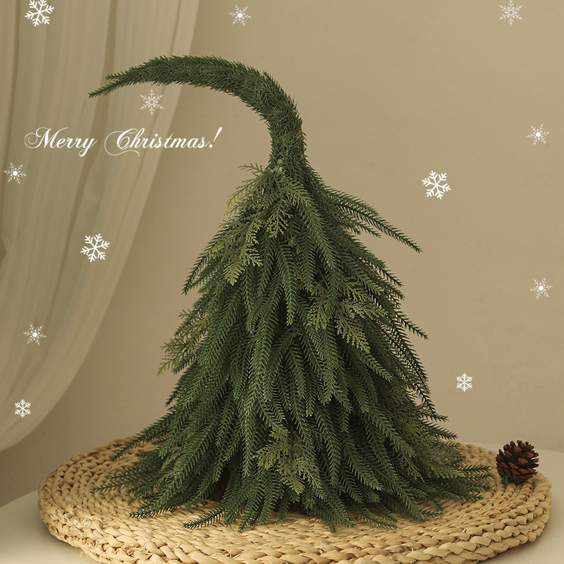 Shengyuan nuevo mini set de árbol de Navidad de Navidad decoración de la atmósfera de escritorio delfado decoración de árbol