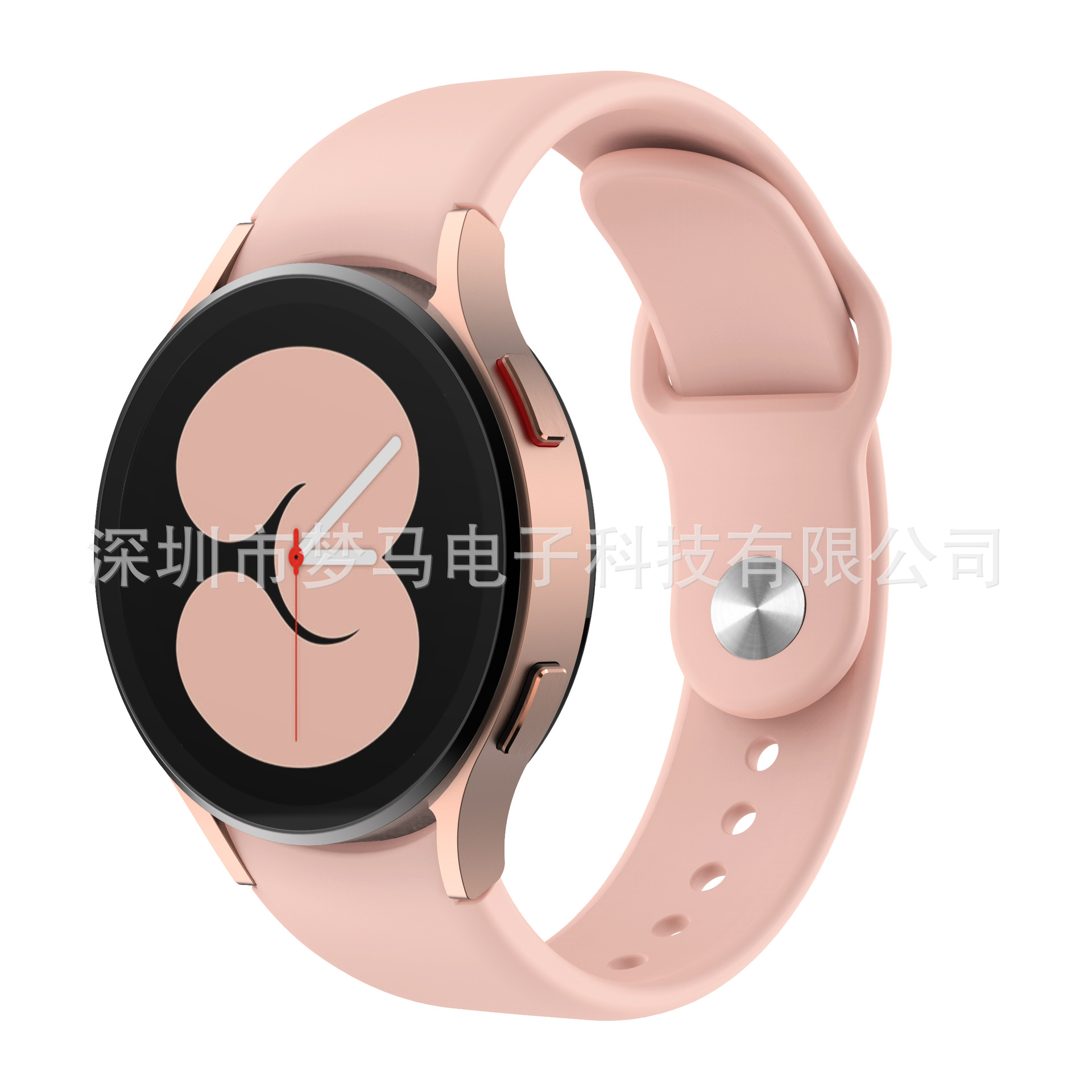 Correa de silicona con hebilla inversa para Samsung Galaxy Watch7, compatible con Watch56classic, correa con hebilla Nike
