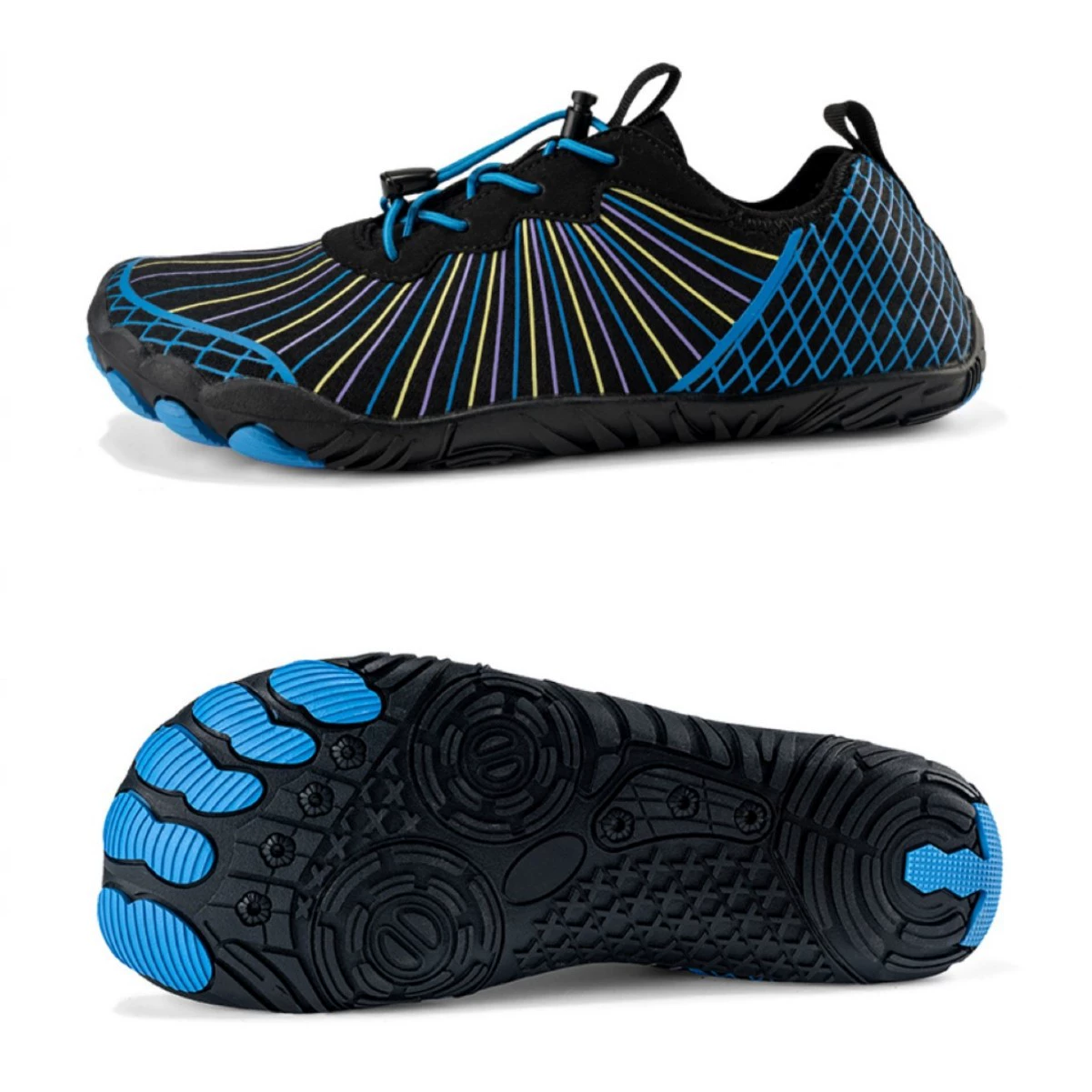 2025 кроссовки для путешествий по рекам на открытом воздухе, нескользящая пляжная обувь для плавания босиком и велосипедная обувь для фитнеса, мужские и женские туфли с пятью пальцами