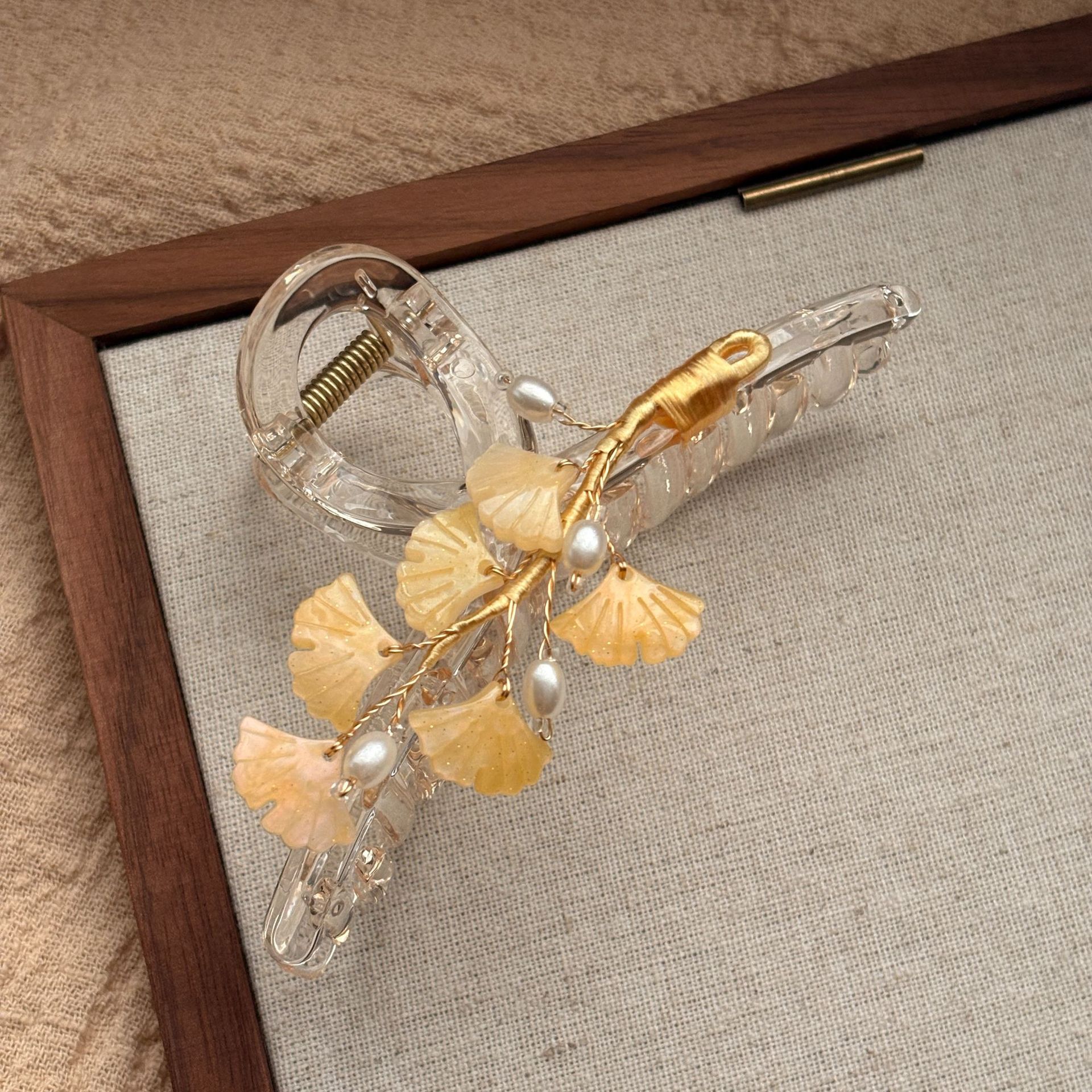 Vacaciones Estilo Clásico Mujeres Flor Aleación Enchapado Garras De Pelo display picture 6