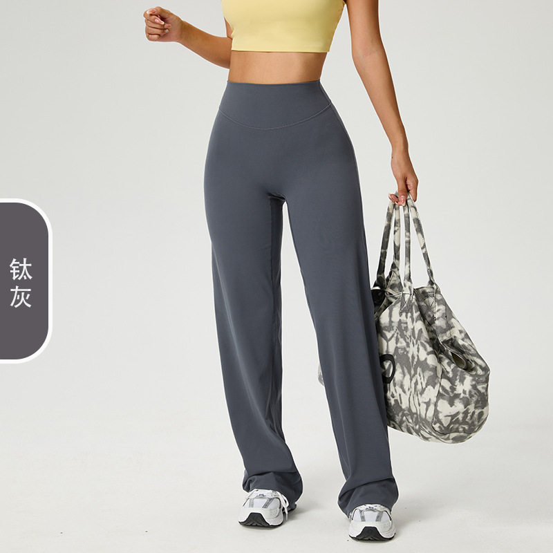 Pantalones casuales transfronterizos, pantalones de cintura alta, pantalones de yoga, ropa deportiva al aire libre, ropa de ejercicios para mujeres