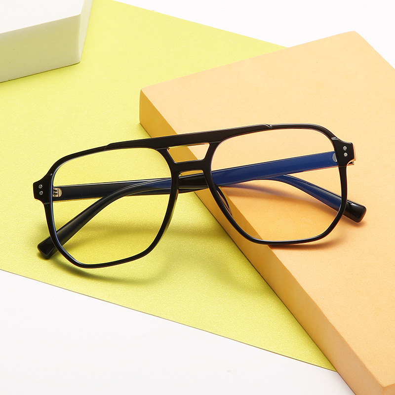 2021新款小红书同款街拍装饰眼镜复古时尚大框装饰眼镜架平光眼镜