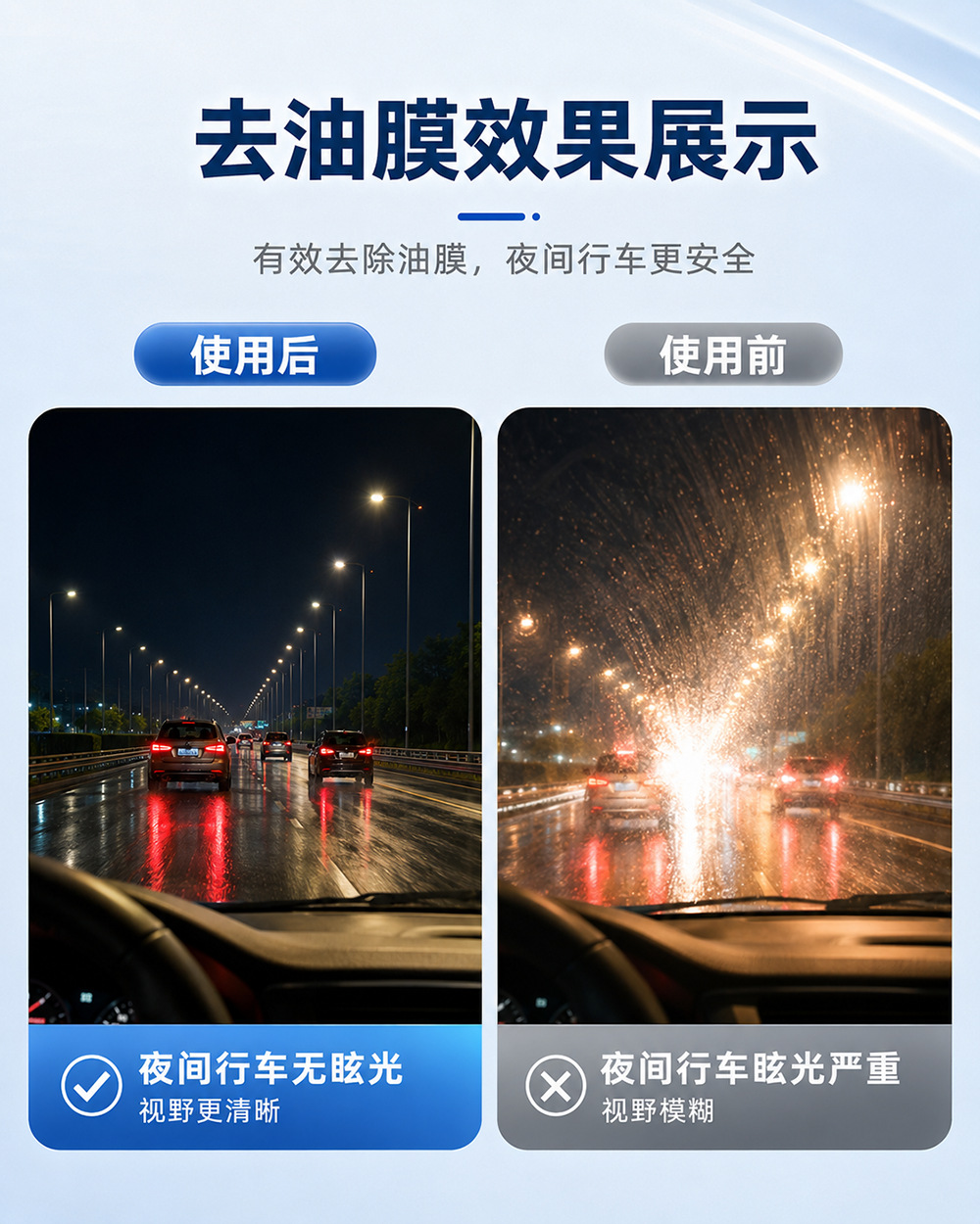 Car Glass Polishing Liquid Upgraded with Cerium Oxide to Remove Oil Film, Glass Coating, Traceless Cleaner, Light Scratch Repair