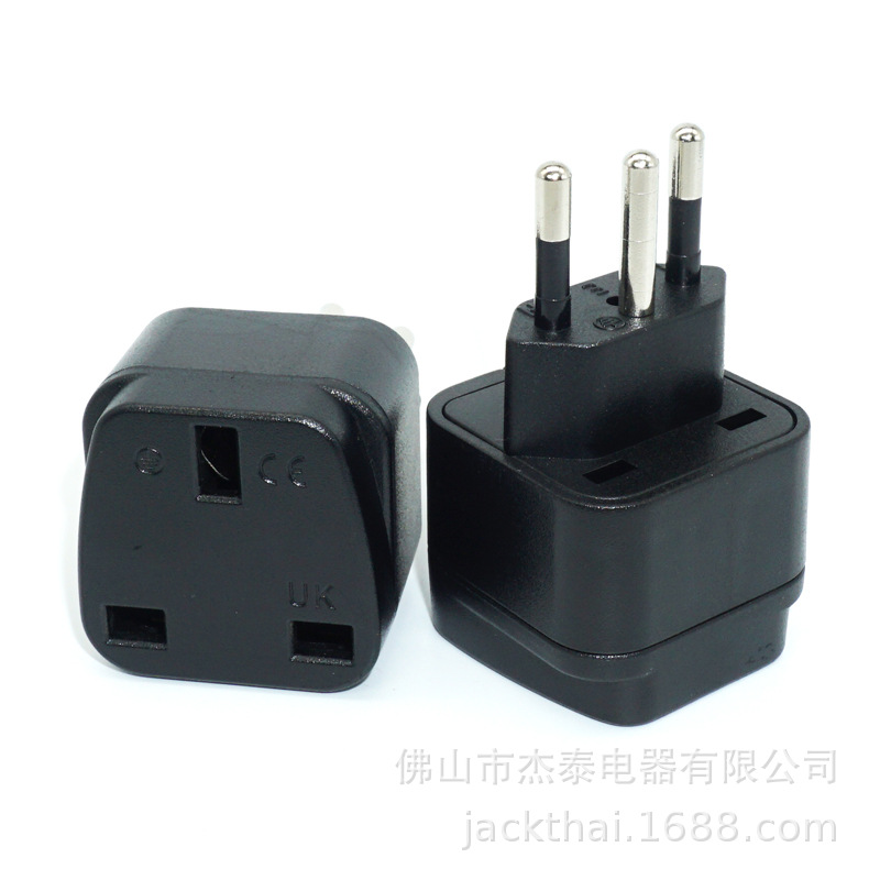 英国插座转巴西插头,G TO N ADAPTER,英标转巴西标转换插座,跨境