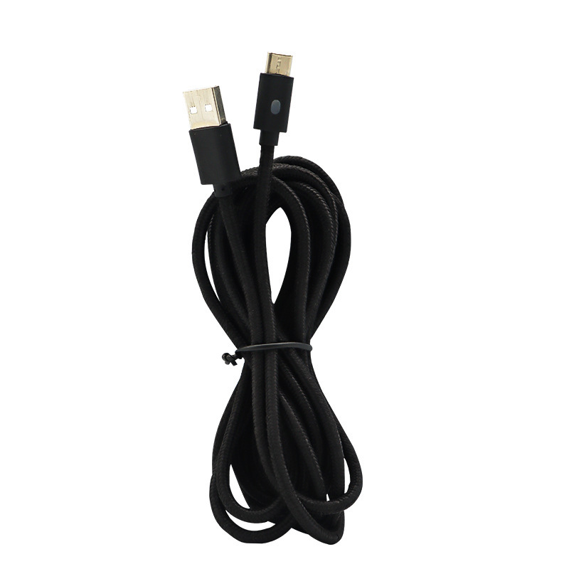 Suitable for Xbox Series X/S Data Cable, Ps5 Controller Charging Cable, Braided Cable, 3m Light-Up Data Cables