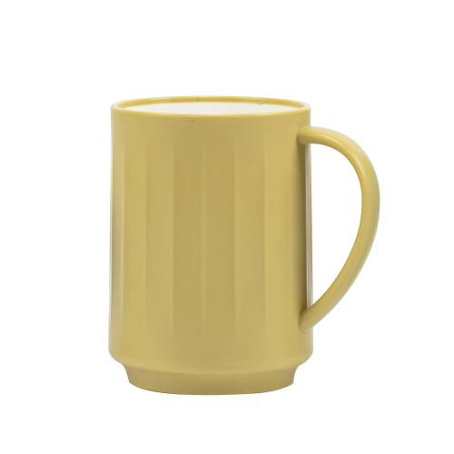 Macaron Color Creative Fashion Water Cup Dental Cup Simple Mouthwash Cup Thick and Durable Couple Water Cup with Handle