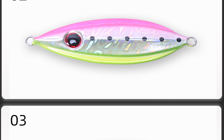 8 Colors Metal Jigging Spoon Fishing Lures Bass Walleye Perch Fresh Water Fishing Lure