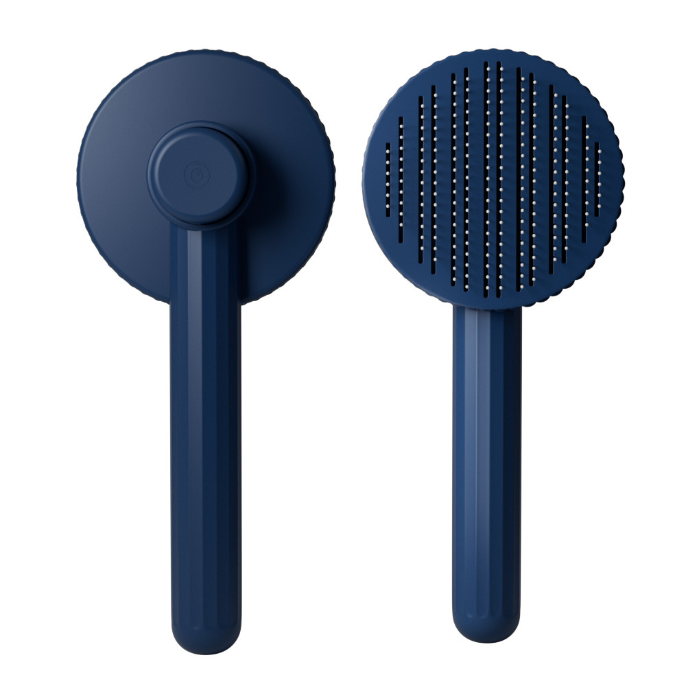 Transfronterizo nuevo peine para mascotas belleza acero aguja peine Golden Retriever Peluche suministros para mascotas aguja peine perro gato cepillo de pelo