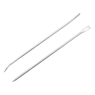 Factory direct stainless steel sack woven bag packing needle thick steel needle multi-specification sack needle