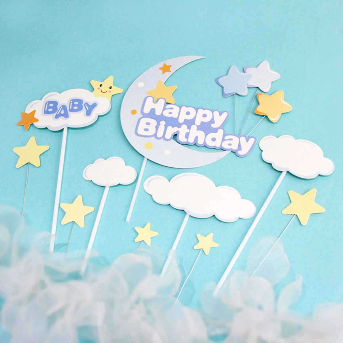 Decoración de pastel de perro de jade adorno de decoración de pastel de perro de orejas grandes blancas de dibujos animados retro Kulomi complemento de vestir para hornear tarjeta de cumpleaños