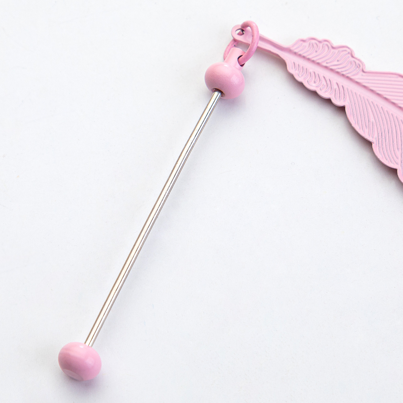 Marcador de plumas con cuentas de bricolaje al por mayor para niños de escuela primaria carpeta de página de libro de dibujos animados creativos para estudiantes marcadores de regalo de recompensa