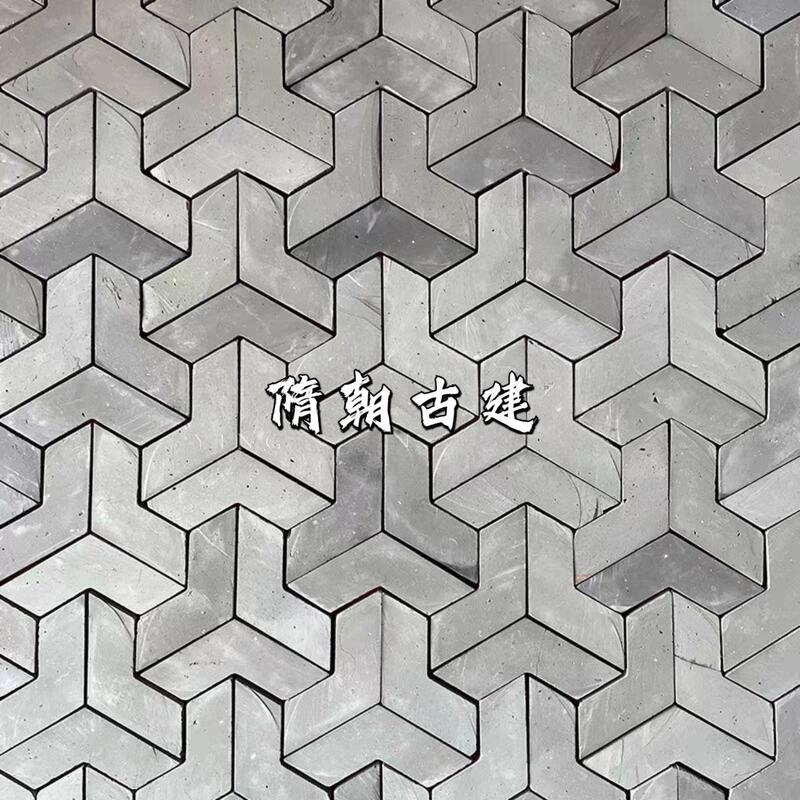 Brick Art Wall Tiles, Lock Pattern, Blue Brick Background Wall Tiles, Image Wall Landscaping Tiles, Processing Designer Factory