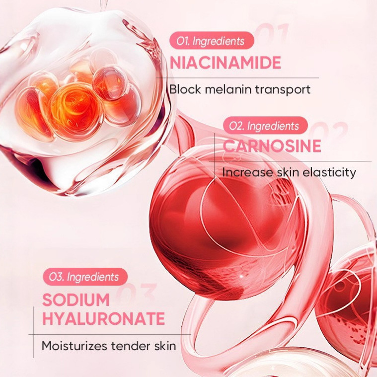 貿易ピンクポリペプチドエッセンス ナイアシンアミド原液 PDRN PINK PEPTLDE SERUM パウダーブライトニングエッセンス|undefined