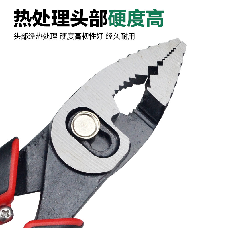 Obon labor-saving wire pliers 8-inch eccentric industrial-grade flat-nose pliers 9-inch vise new style multi-specification carp