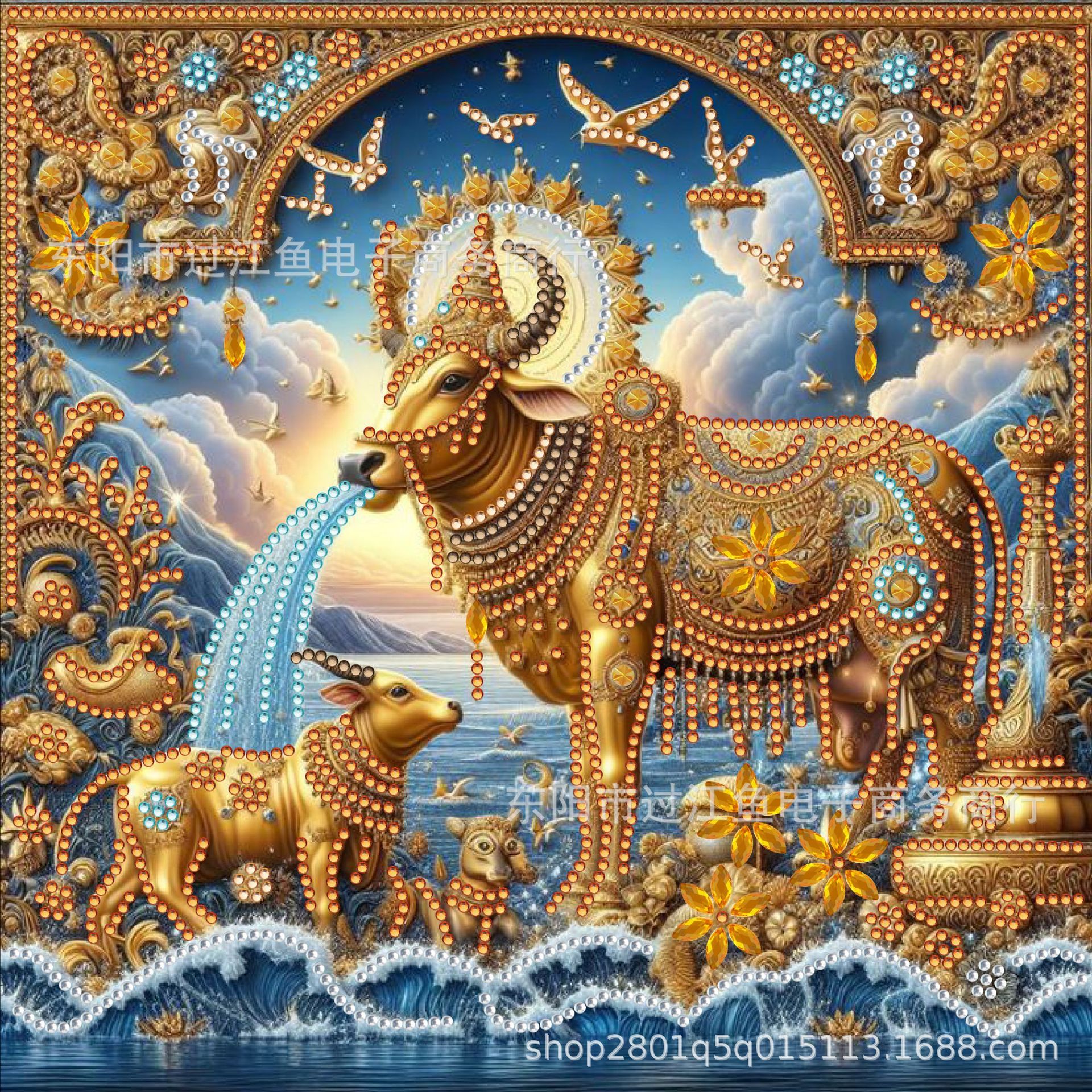 Pegatinas de diamantes de forma especial 5D, patrones explosivos, bricolaje hecho a mano, venta caliente transfronteriza, diamantes puntuales, pintura decorativa, ventas directas de fábrica