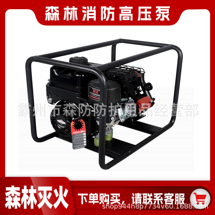 消防应急救援森林灭火泵YPB7-3森林消防高压泵手拉绳启动消防泵