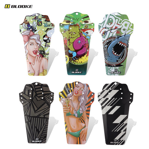 Mountain bike fender, extended rain shield, road bike mud removal, universal for front and rear wheels, bicycle accessories