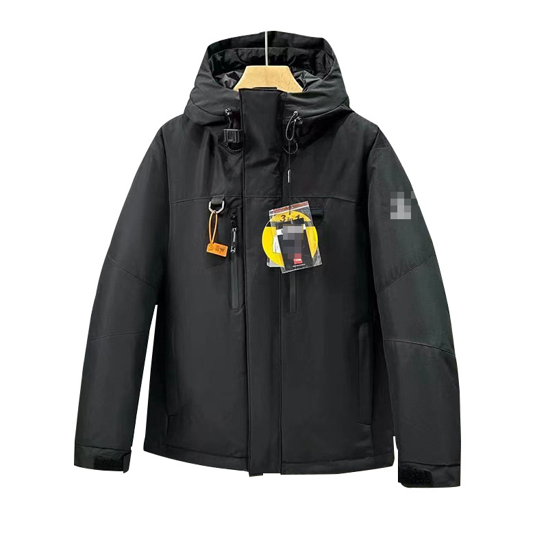 Chaqueta de plumón 3 en 1 The North Face Himalaya, versión superior, con capucha, chaqueta unisex cálida para invierno, abrigo acolchado. image 6