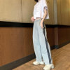 Autumn comfortable trousers, internet celebrity, fitted, loose straight fit