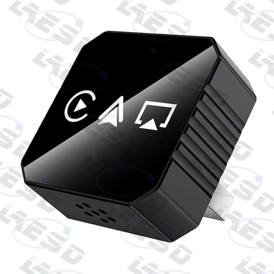 Wireless Carplay Module, Smart, Simsiz CarPlay və Android Auto - q1bv-black-white-label-metal-glass-apple-android-mirror-projection-android-auto-four-in-one-carplay-box-only-suitable-for-overseas-systems