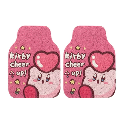 Cute Floor Mats for Women, Dirt-Resistant and: Universal Foot Pad - love-kirby-silk-circle-foot-pads-2-pieces