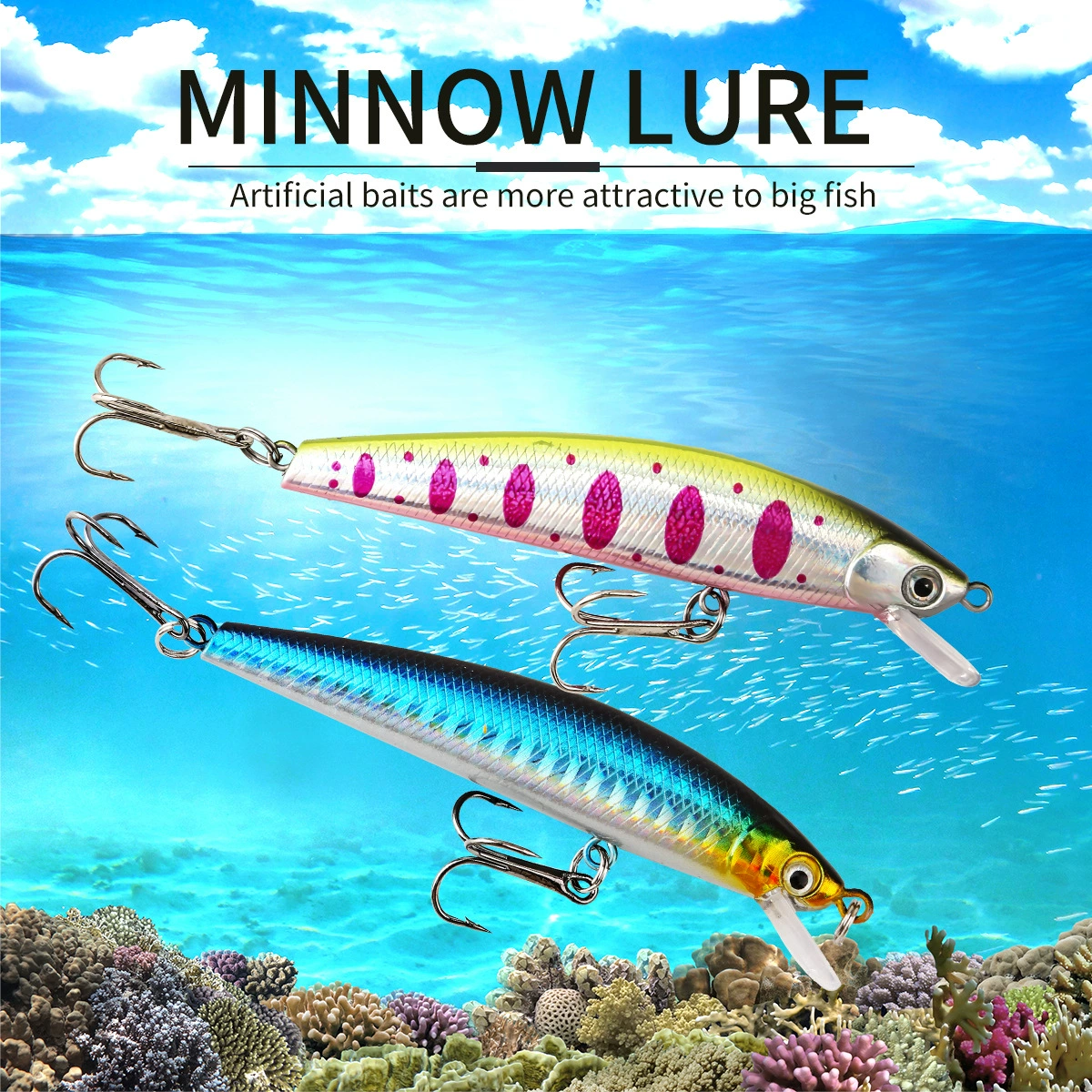 Detalles del señuelo de pesca Artificial