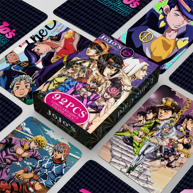 Кросс-бордер новые модели, аниме свежая карточка, JOJO замечательное приключение фото, периферийная LOMO карта KPOP