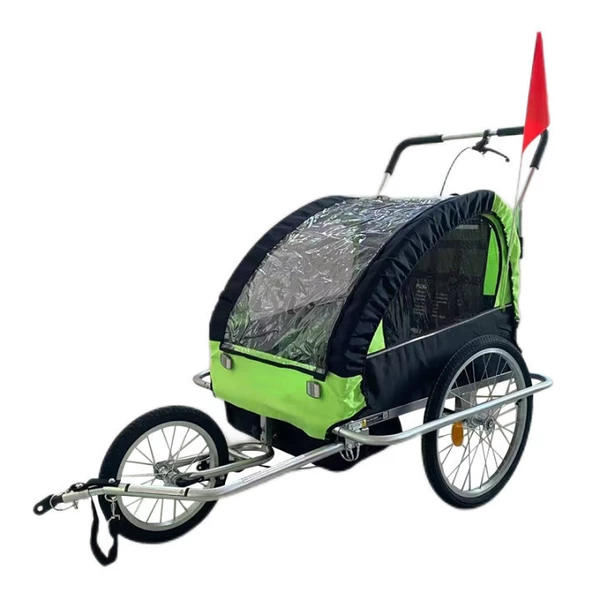 Three-wheel children's trailer
