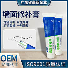 乳胶漆腻子粉防霉裂缝钉眼修复腻子白色补墙膏家用墙面修补膏批发