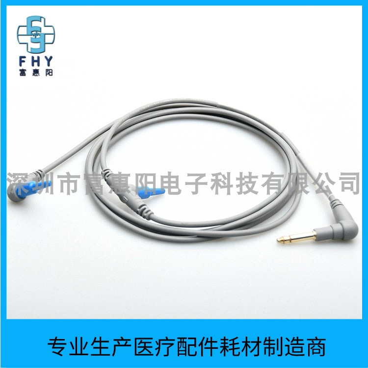 兼容GGM 湿化器温度感知线 呼吸机管路温度传感器 温度流量探头