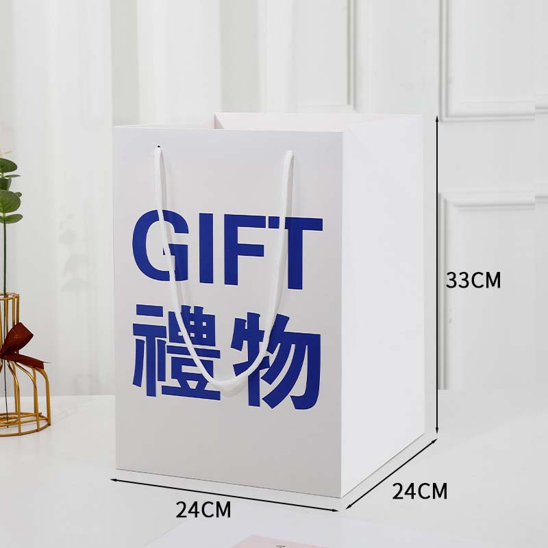 Día de la madre ventana transparente bolso al por mayor del día de San Valentín 520 ventana muñeca fresco ramo bolso bolsa de embalaje