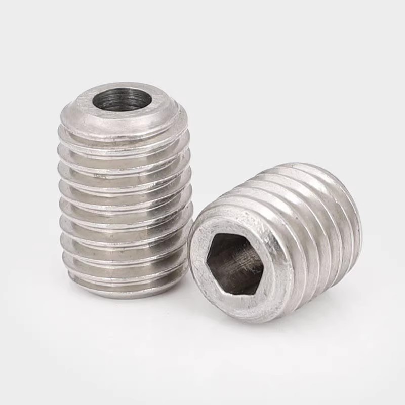 304不锈钢内六角通孔通油钻通止付螺丝m3-m12系列