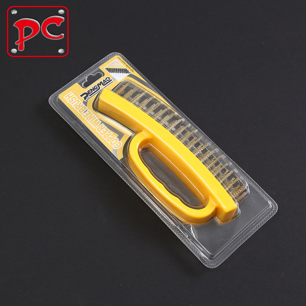 Household Hardware Tools Wire Brush Industrial Rust Removal Wire Brush Range Hood Gas Stove Barbecue Grill Degreasing Cleaning Brush