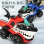 仿真地摊灯光热卖工程车
