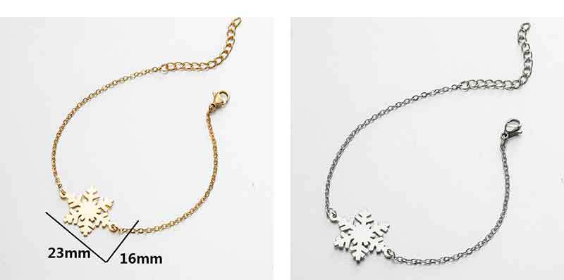 Simple Style Style PVD Coated 18K Gold Real Gold Plated Tree Coconut Tree 201 Stainless Steel Simple Style Waterproof Non Tarnish 201 Stainless Steel Bracelets