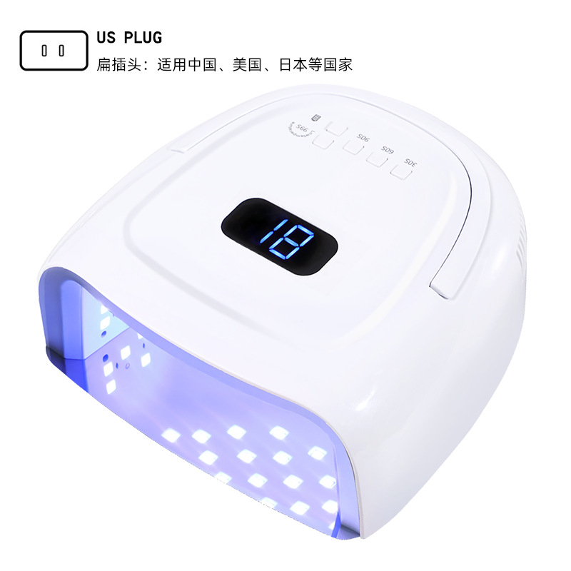 Fábrica en stock suministro S20 lámpara de uñas esmalte de uñas secador de carga lámpara de uñas inalámbrica lámpara de fototerapia de inducción inteligente