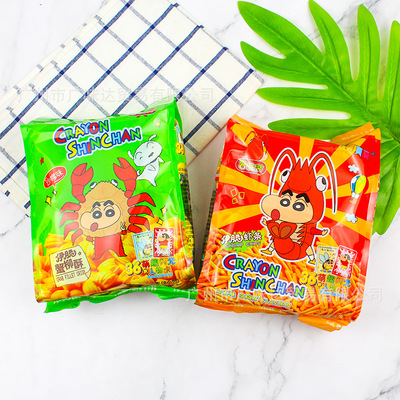Tianle Cartoharine Crayon Shin -Новое сатсуки Shrip Crispy Crab Strip Crab Crab Crispy Foods Leisure Погоня за драмами закусками
