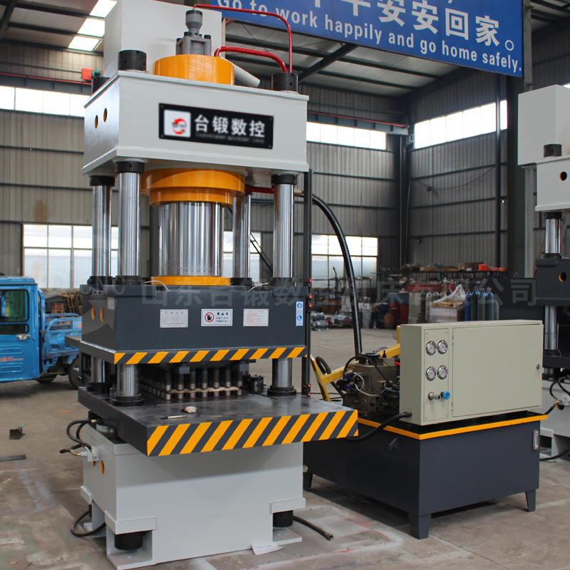 In stock 500 t bait hydraulic press four-column powder forming oil Press block bait Servo Press