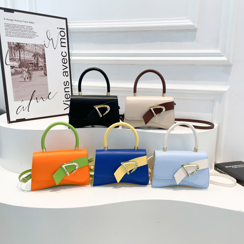 Textura retro bolso cuadrado 2025 nuevo estilo coreano estilo estilo extranjero plegable bolso de hombro de color sólido bolso de mano de moda