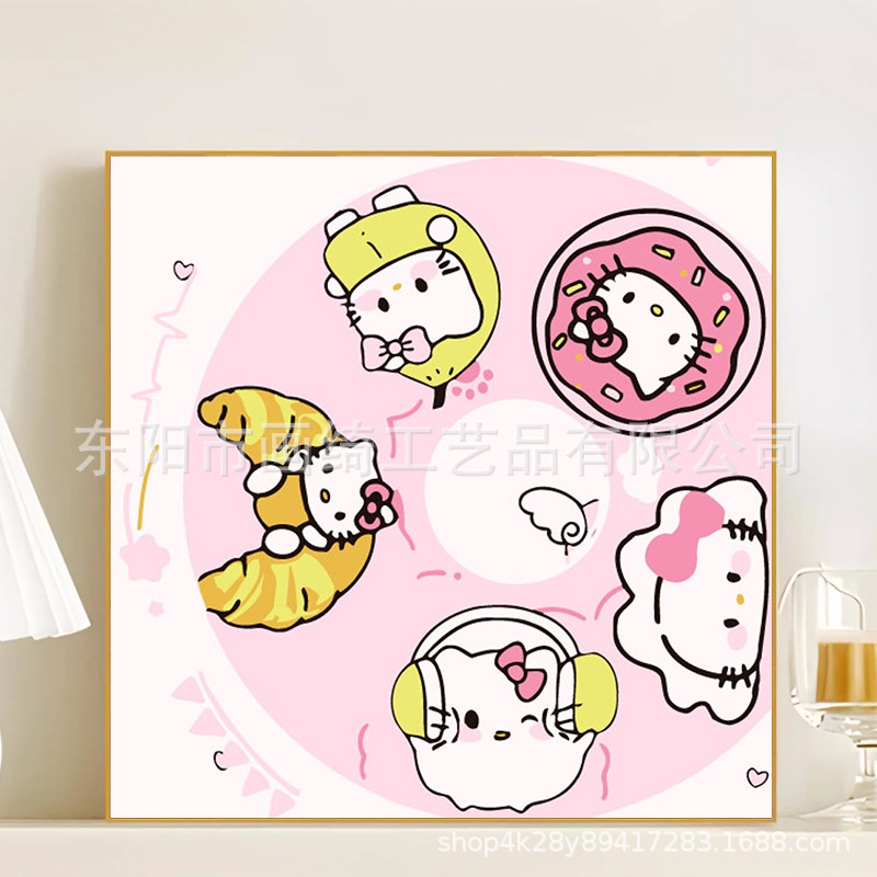 LL277 / 20*20CM（画笔+颜料+绷好内框）